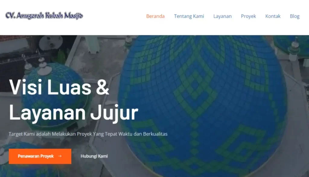 Anugerah Kubah Masjid Com