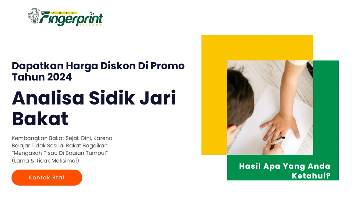 Desain Website Kursus Online 11 10 Sidik Jari Bakat Alam Privat