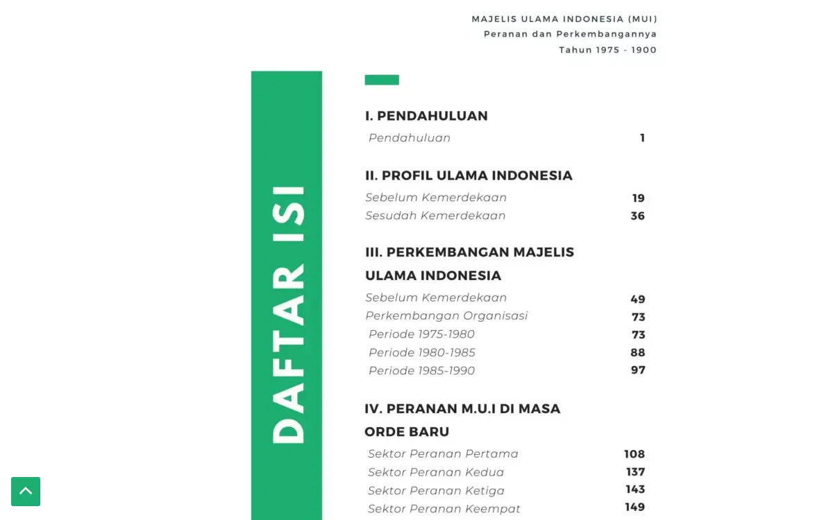 Desain Website Penulis Buku 7 6 Ilustrasi Daftar Isi Buku